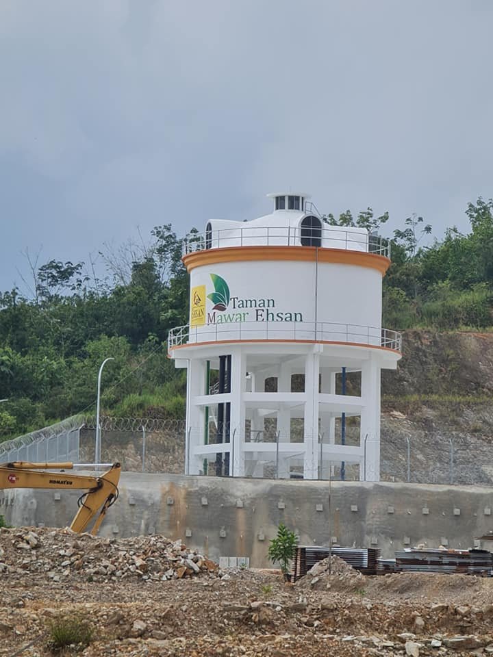 To construct suction tank, pump house and elevated water tank at Taman Mawar Ehsan, Negeri Sembilan
